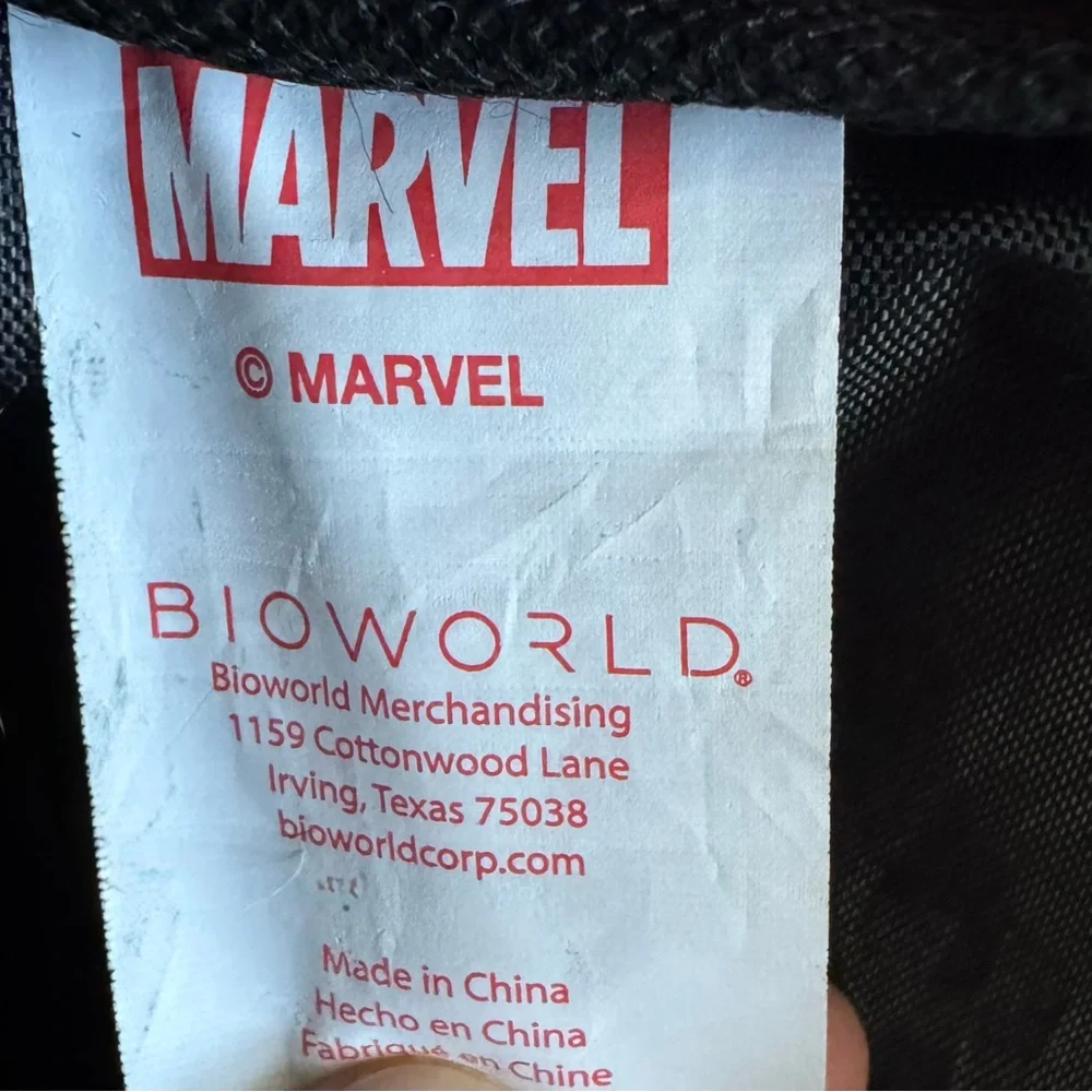 Marvel Avengers Backpack Kids School Bag Travel Summer Camp Black Multicolor